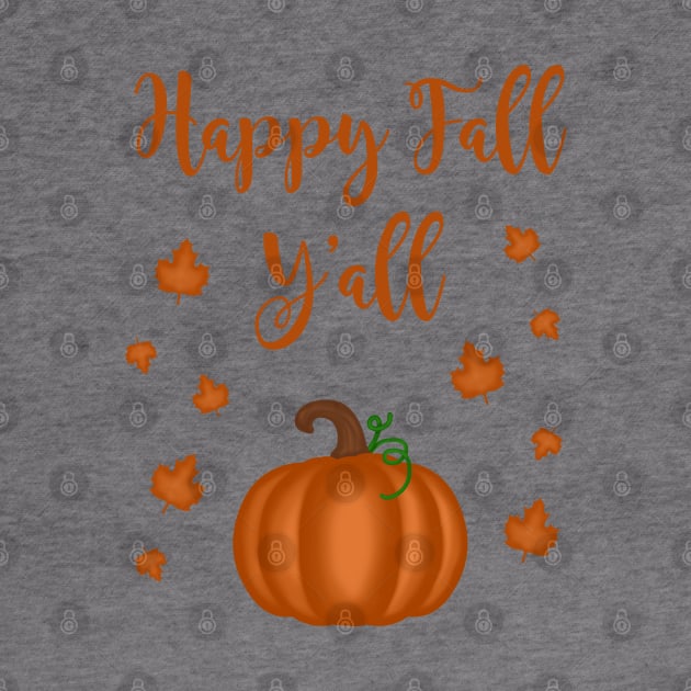 Happy Fall Y'all by AnnaBanana